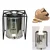 Eco Wooden Stove Chula XXXL, Thermal Output 22,000 BTU